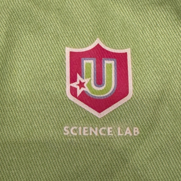 American Girl Doll Clothes Science Lab Green Apron - Picture 7 of 7
